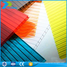 UV sun light polycarbonate greenhouse siding pc honeycomb clear roofing sheets